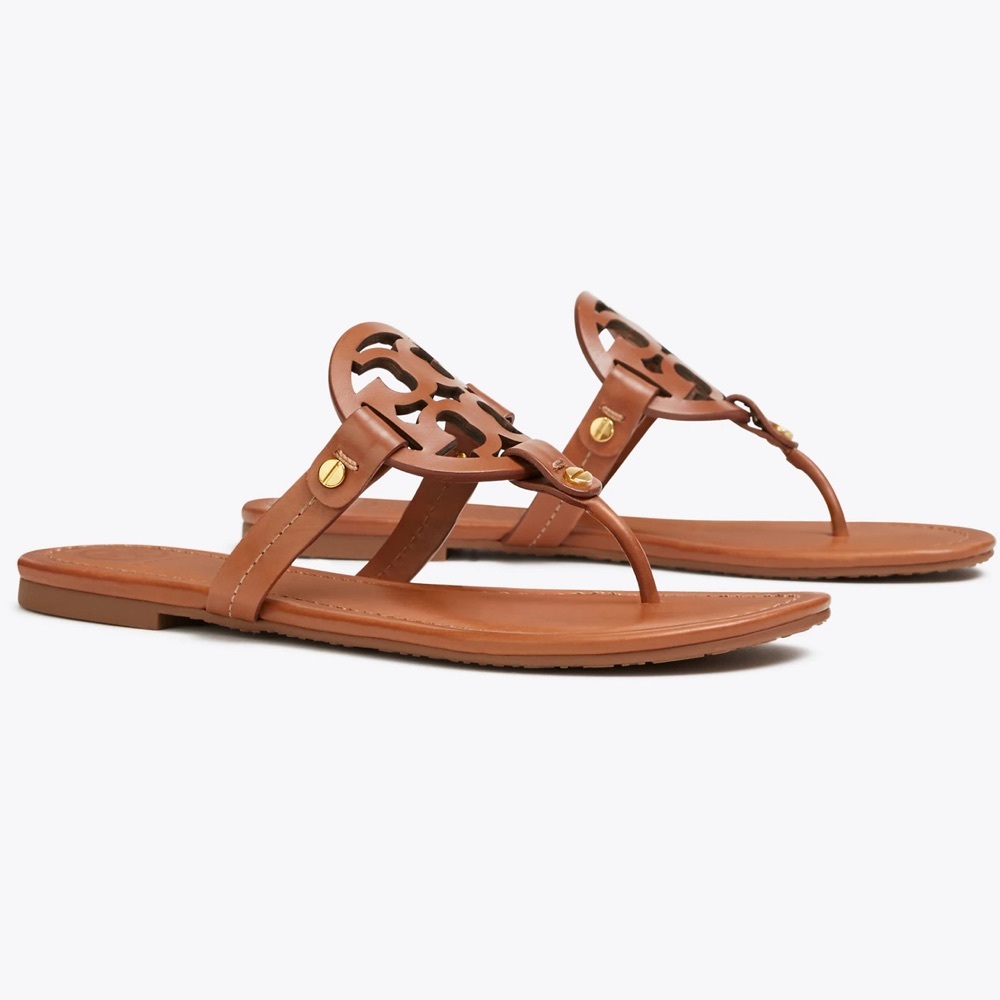 Tory Burch Miller Sandal in Vintage Vachetta
